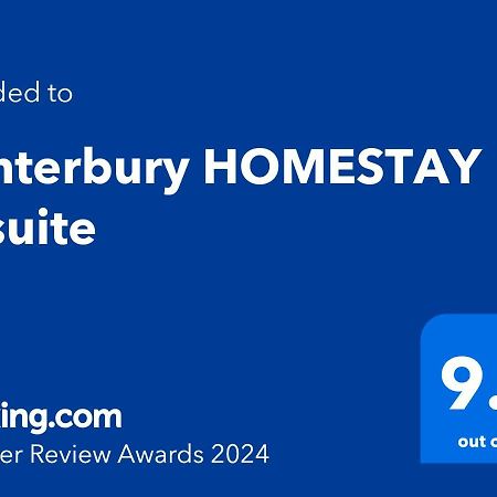 Canterbury Homestay Ensuite Exteriör bild