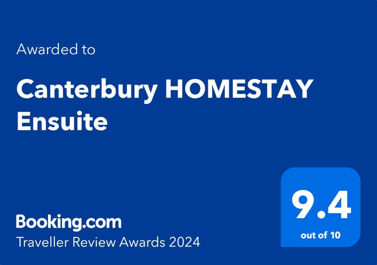 Canterbury Homestay Ensuite Exteriör bild